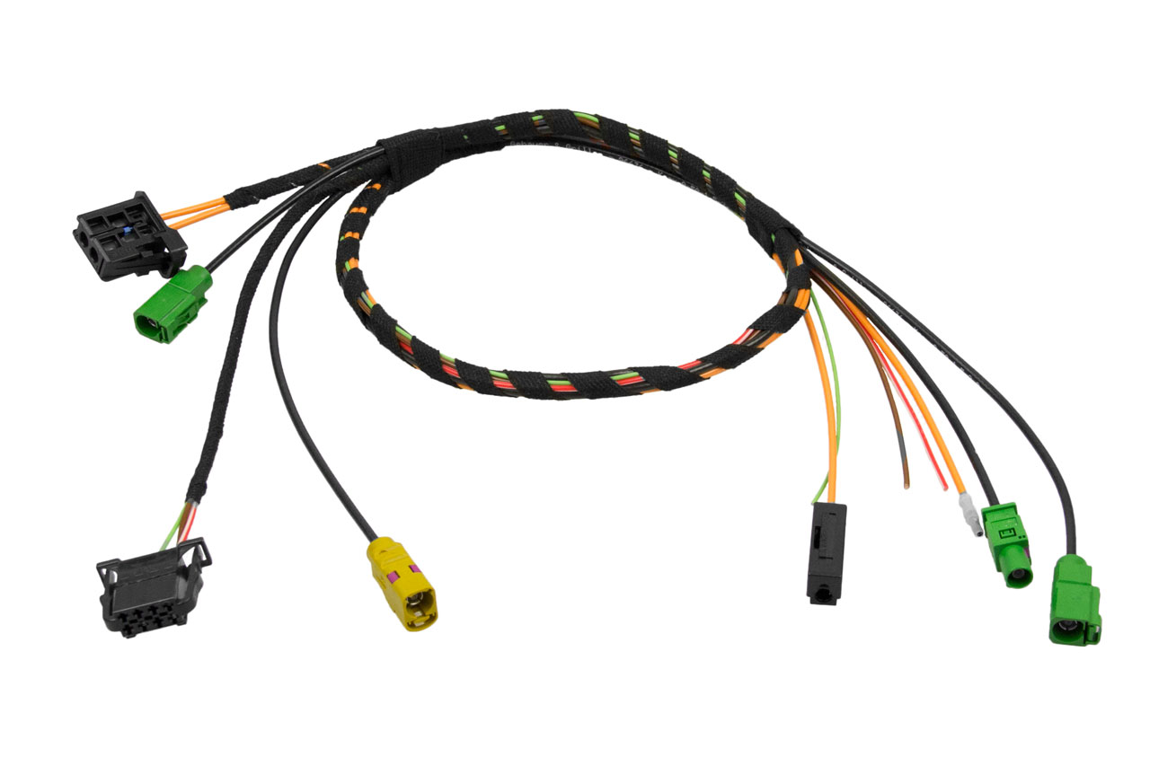 Original Kufatec Adapter Kabel Kabelbaum DVD Wechsler für Audi A8 4H