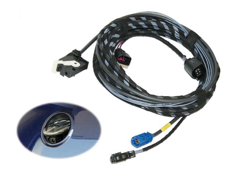 Original Kufatec Kabel Adapter Rückfahrkamera - Version Low für VW Golf VI 6 Plus Touran 1T Scirocco Polo 6C Amarok Seat Leon 5F Ibiza KJ Toledo KG