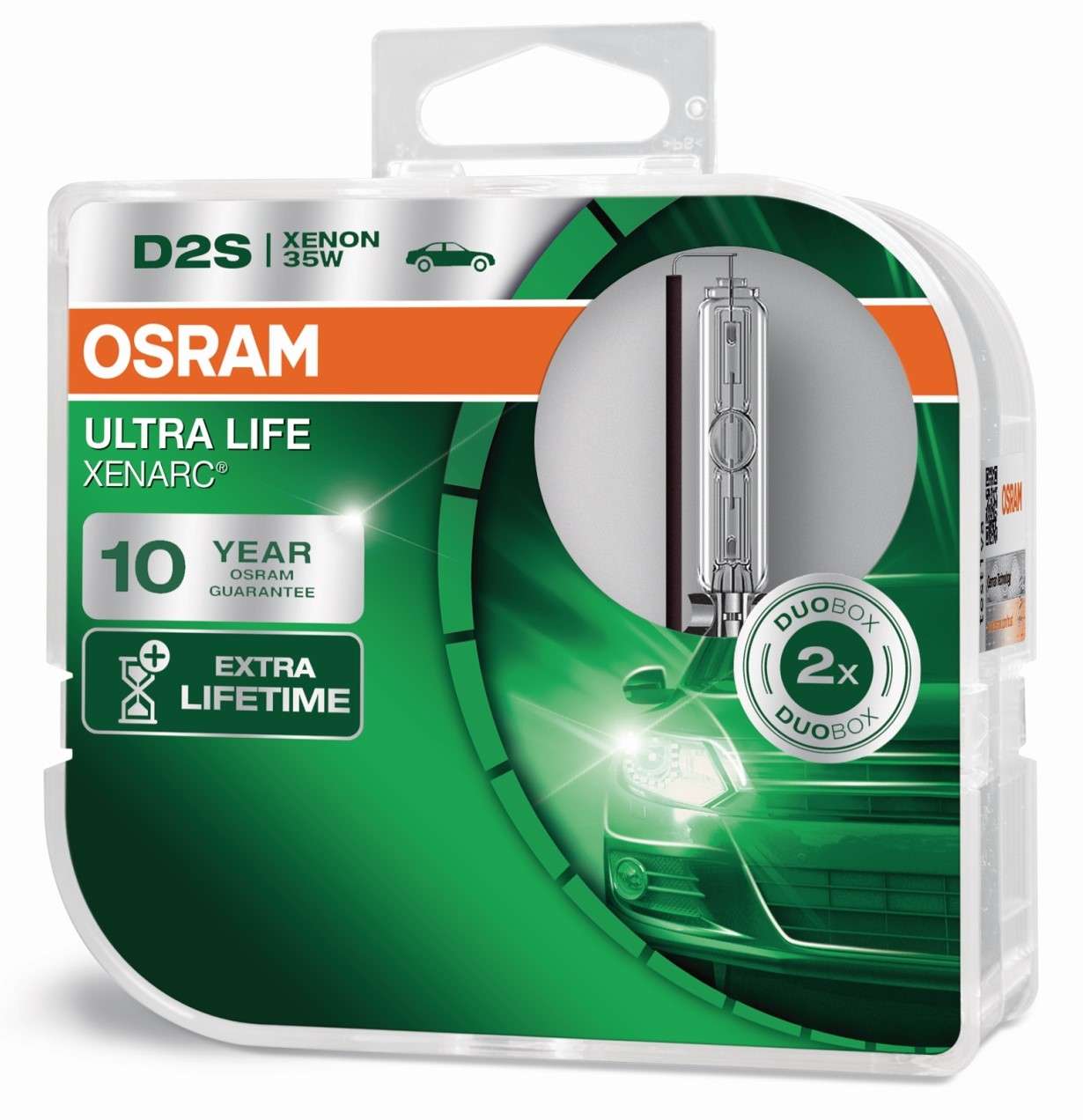 2 Stück OSRAM ULTRA LIFE Lampen Birnen für Fassung D2S 35W