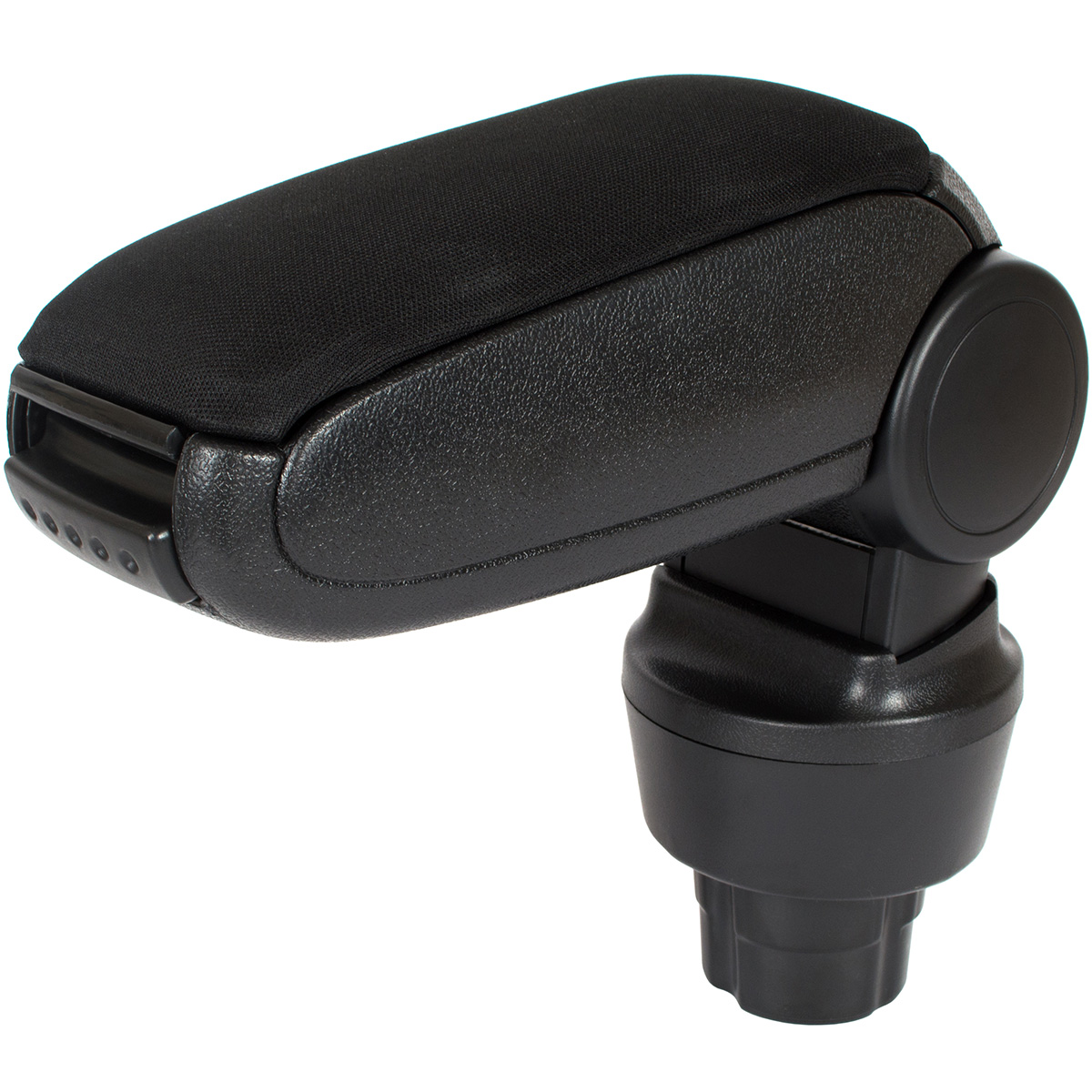 KOMPLETT-SET Mittelarmlehne Armlehne Textil Bezug Schwarz zum einfachen Nachrüsten für Mini R50 R53 01-06 / R52 04-07