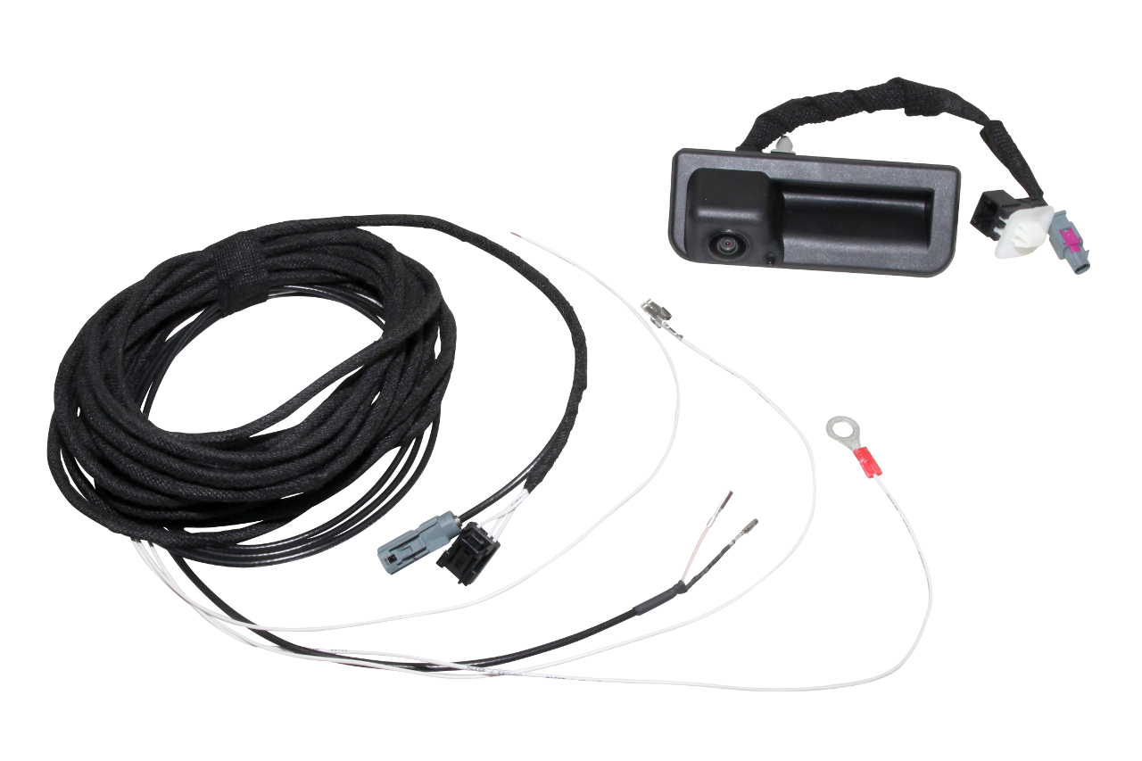 Original Kufatec Komplett- Set Nachrüstung Rückfahrkamera für Skoda Fabia PJ ab 2022-