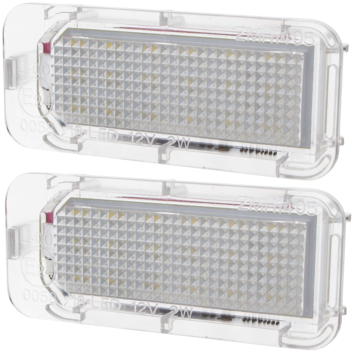 2x LED PREMIUM Kennzeichenbeleuchtung SMD für Ford Kuga Mondeo IV MK4 S-MAX Tourneo Transit VIII