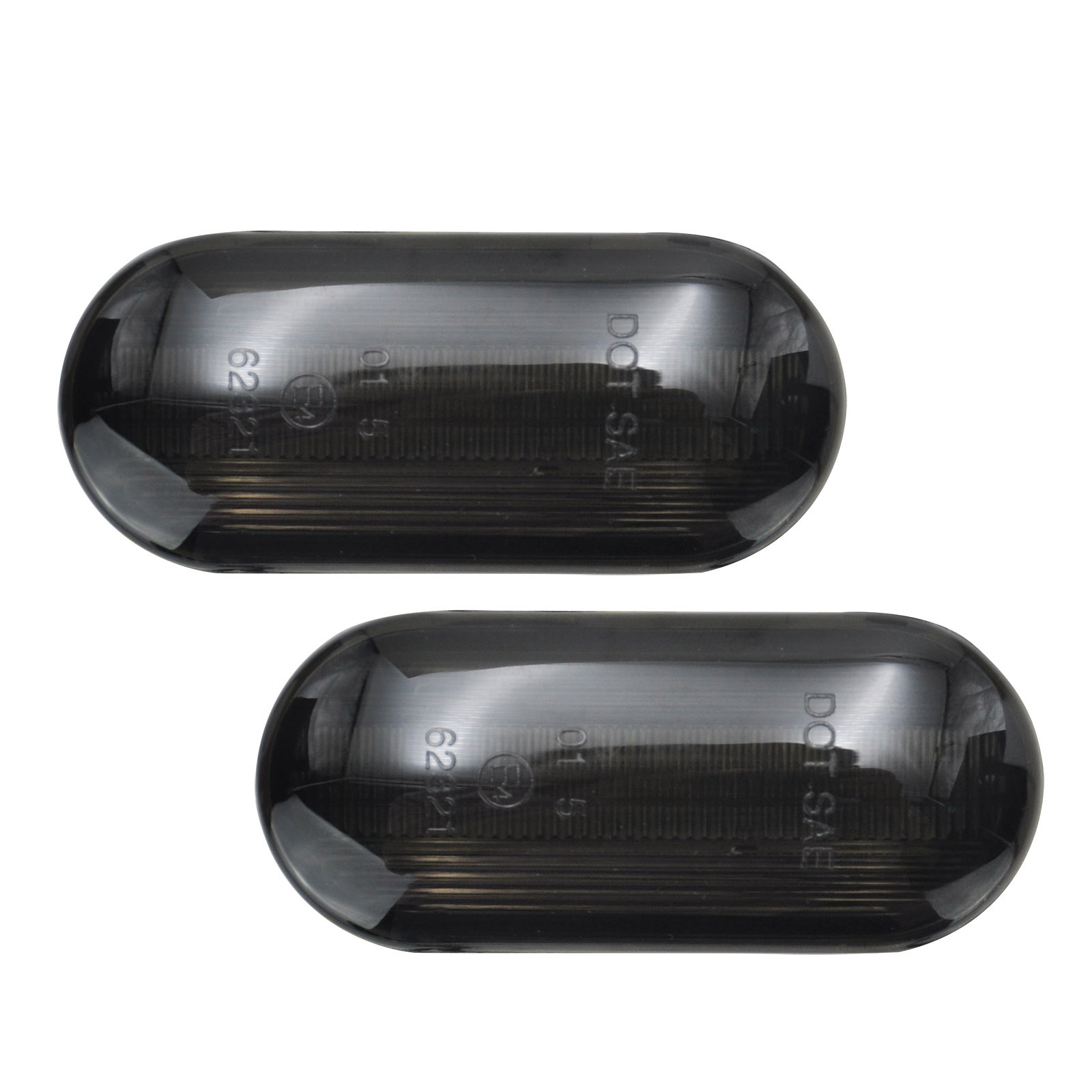 2x Premium Seitenblinker Blinker in Schwarz / Smoke für VW Passat 3B 3BG B5 Polo 6N 6N2 9N Lupo Fox