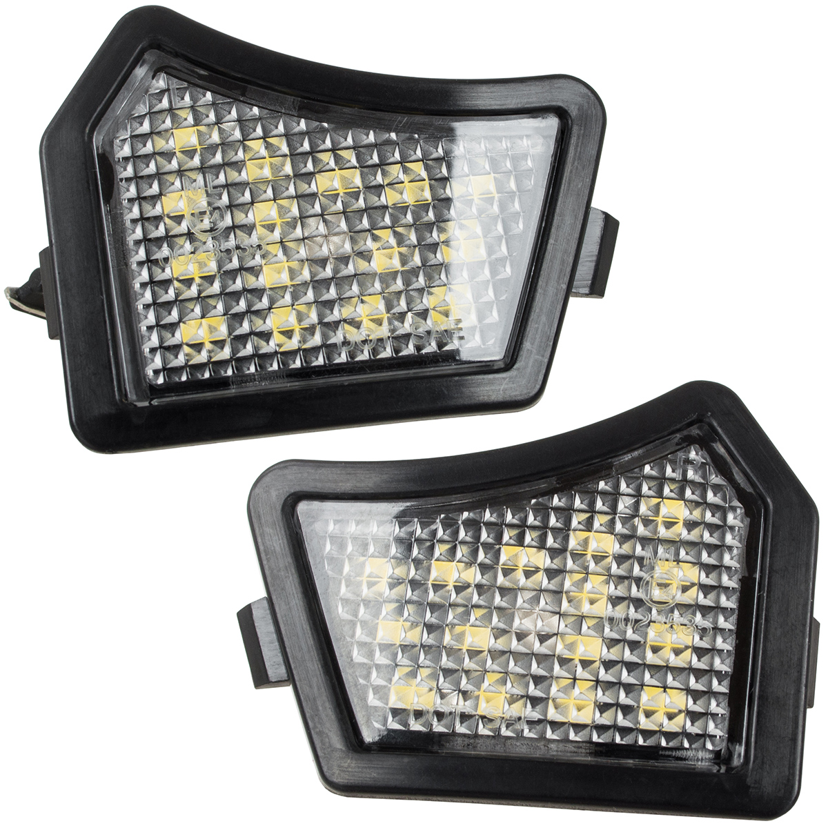 2x LED PREMIUM Umfeldbeleuchtung Spiegel Leuchten SMD für Jaguar XE XF I II XJ XK II