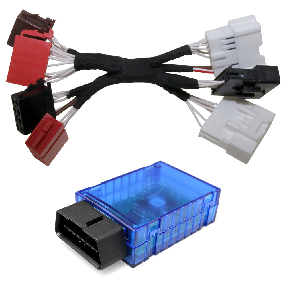 Original Kufatec Adapter Kabel Umrüst-Set Kabelbaum + Codierdongle Media System auf Media System Connect für Smart fortwo 453