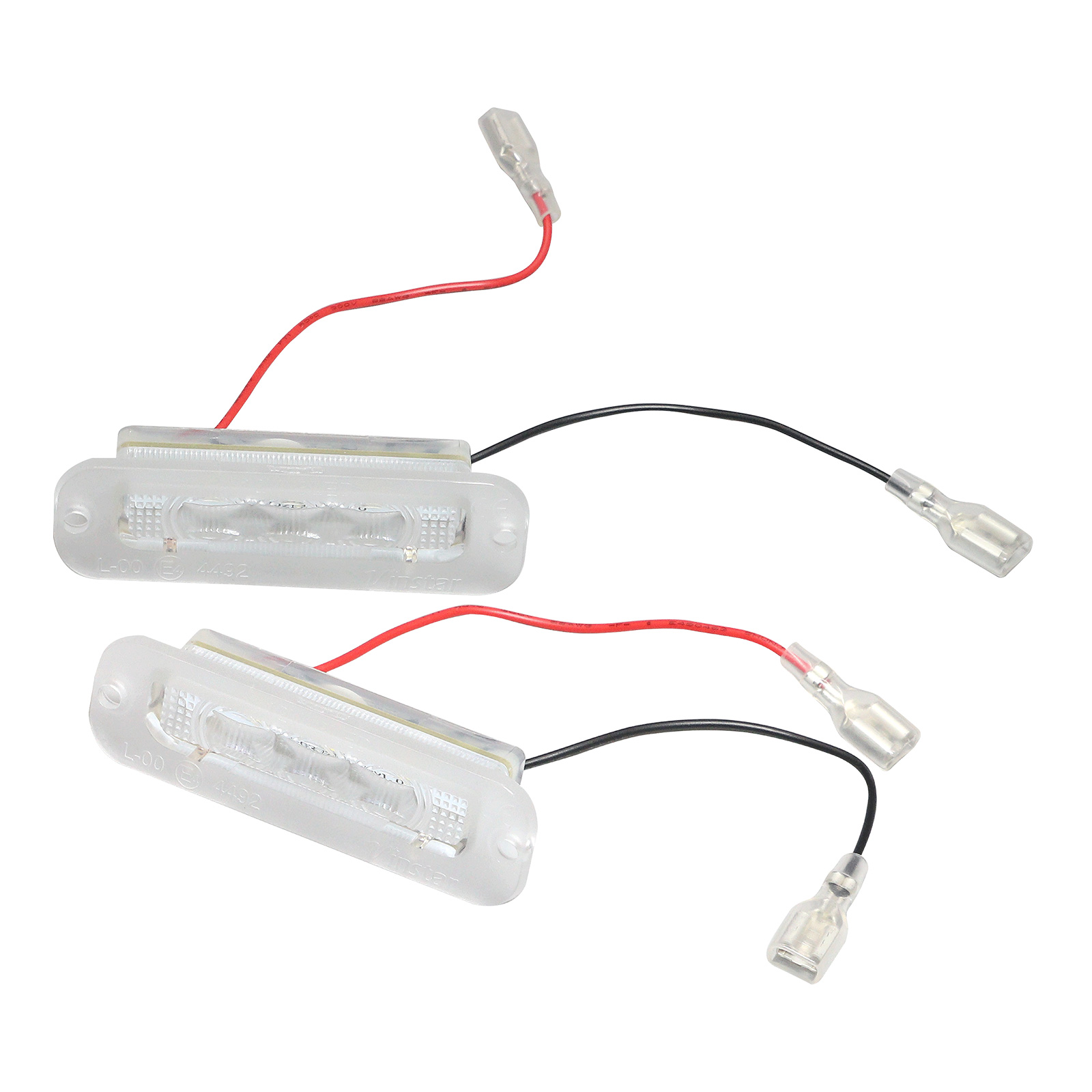 2x LED PREMIUM Kennzeichenbeleuchtung SMD für Mercedes W461 W463 G500 G550 G55 G63 (Modelle 09/1989-06/2012)