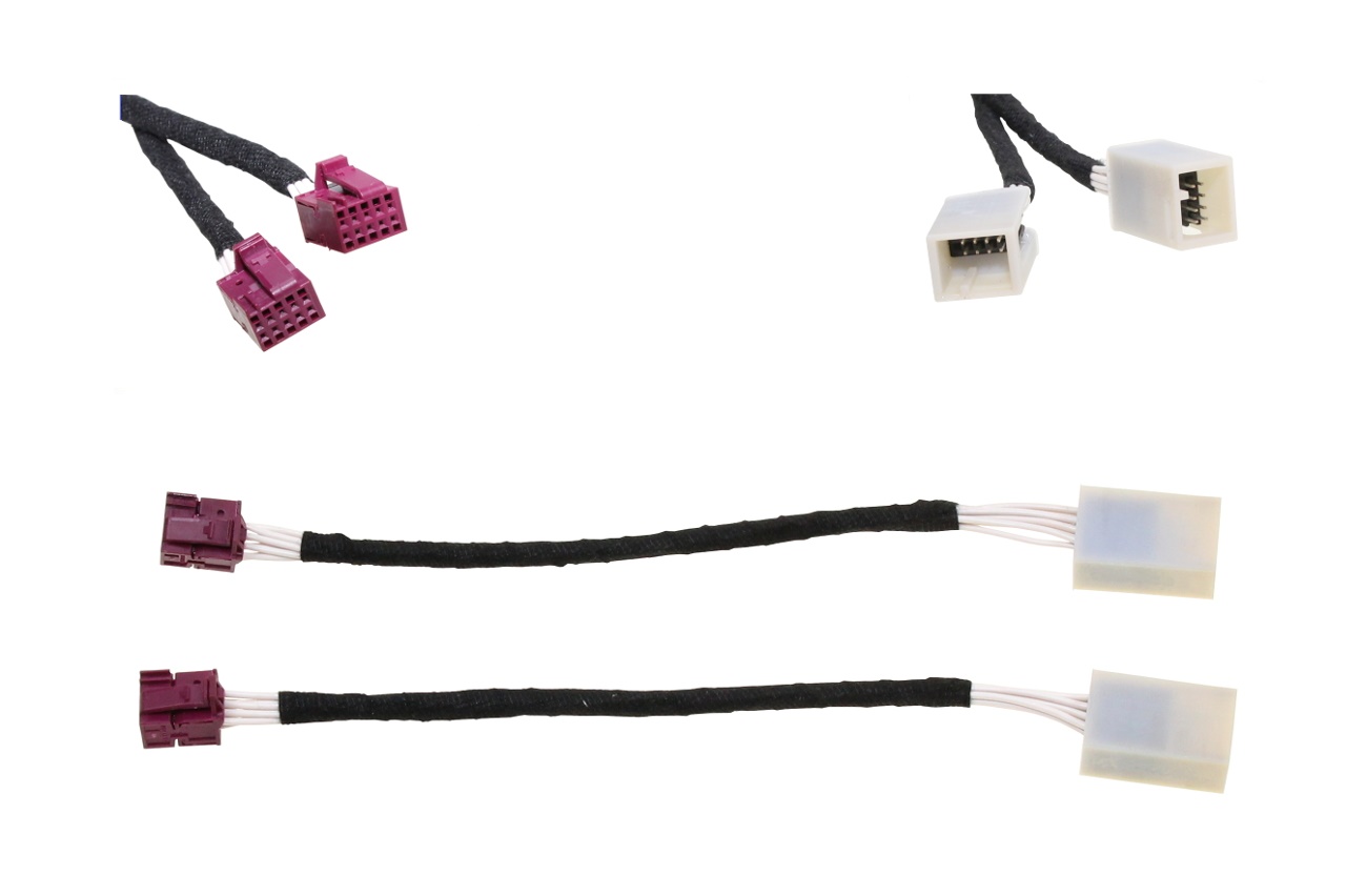 Original Kufatec Kabelsatz Kabelbaum Adapter Kabel MOPF Facelift LED Rückleuchten Plug&Play für Mercedes C-Klasse W205 Limousine (NUR für Kanada und USA Fahrzeuge!)