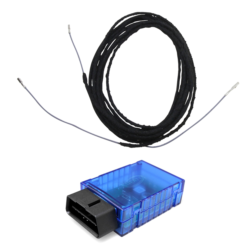 Original Kufatec Kabel Adapter + Codier Dongle LED Rückleuchten Heckleuchten mit dynamischen Blinker für Audi Q5 FY