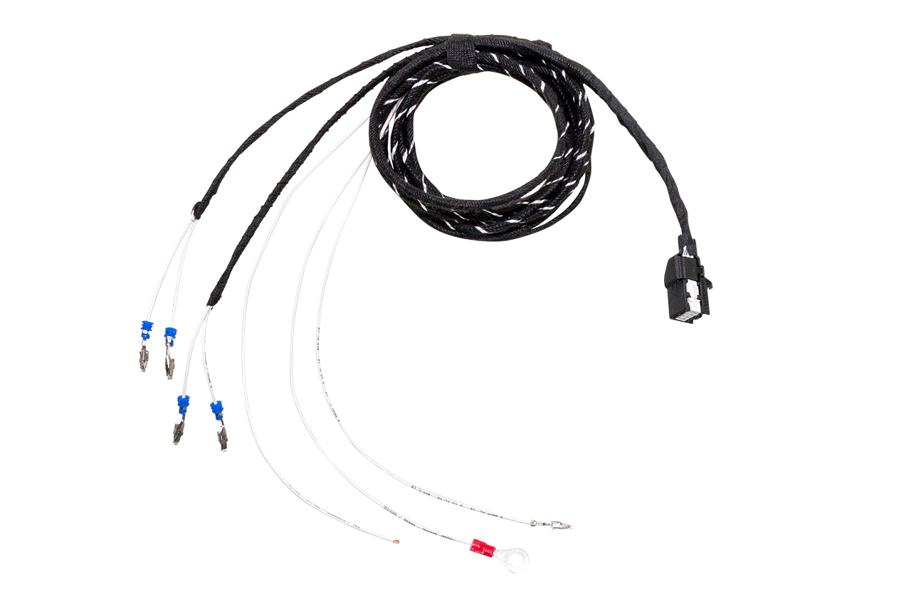 Original Kufatec Kabelbaum für die Rücksrüstung auf eine manuelle Leuchtweitenregulierung Rückrüstung Xenon Scheinwerfer auf Halogen Scheinwerfer für BMW 1er E87