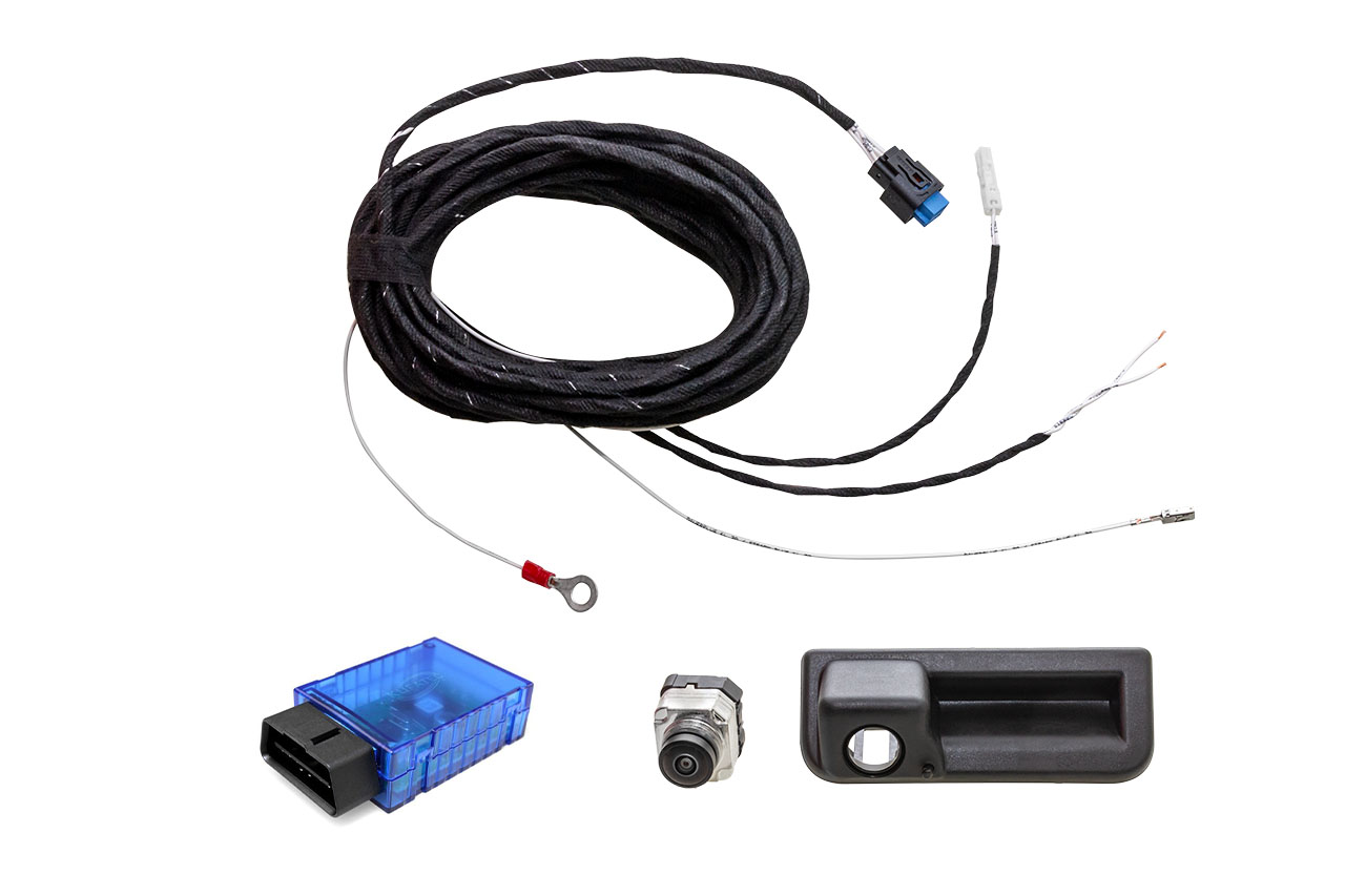 Original Kufatec Kabelsatz + Dongle Komplettset Rückfahrkamera Kamera für VW ID5 E39