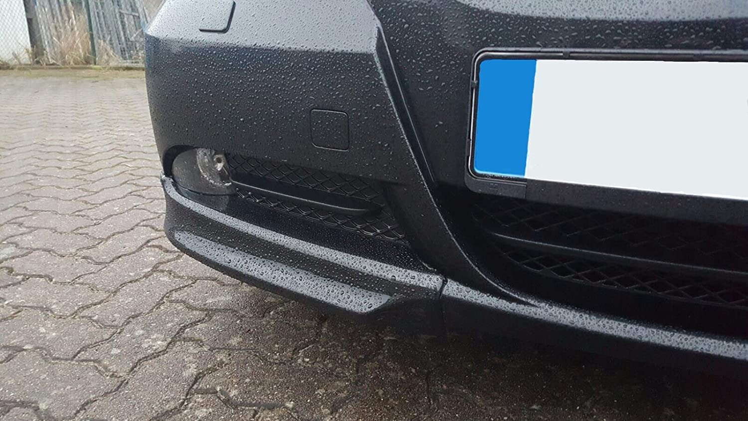 Spoilerecken Frontspoiler Flaps Spoiler Stoßstange für BMW 3er E90 E91 2005-2008 (nicht für M-Paket Stoßstange)