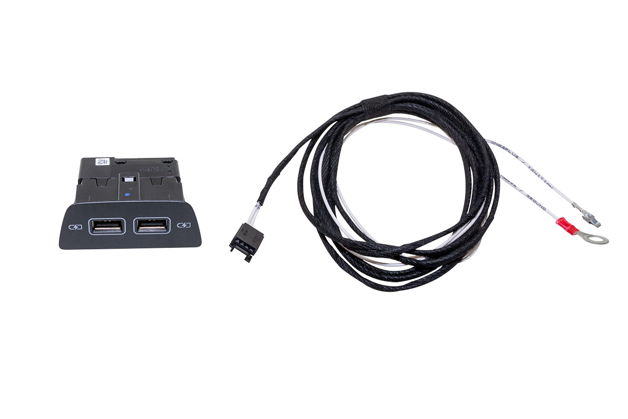 Original Kufatec Komplett Set USB Hub Nachrüstung für VW T-Cross C11