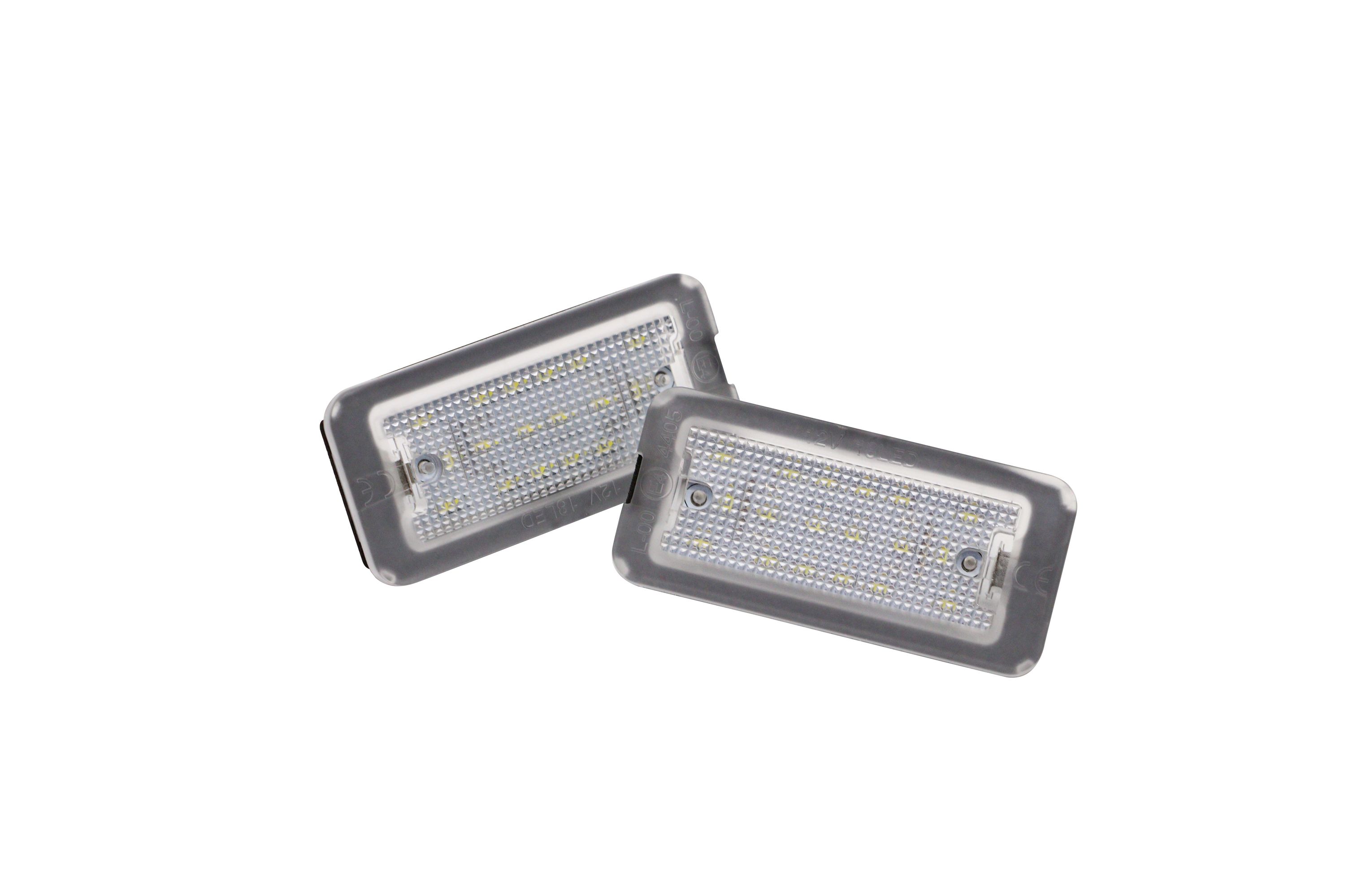 2x LED PREMIUM Kennzeichenbeleuchtung SMD für Fiat 500 / 500C