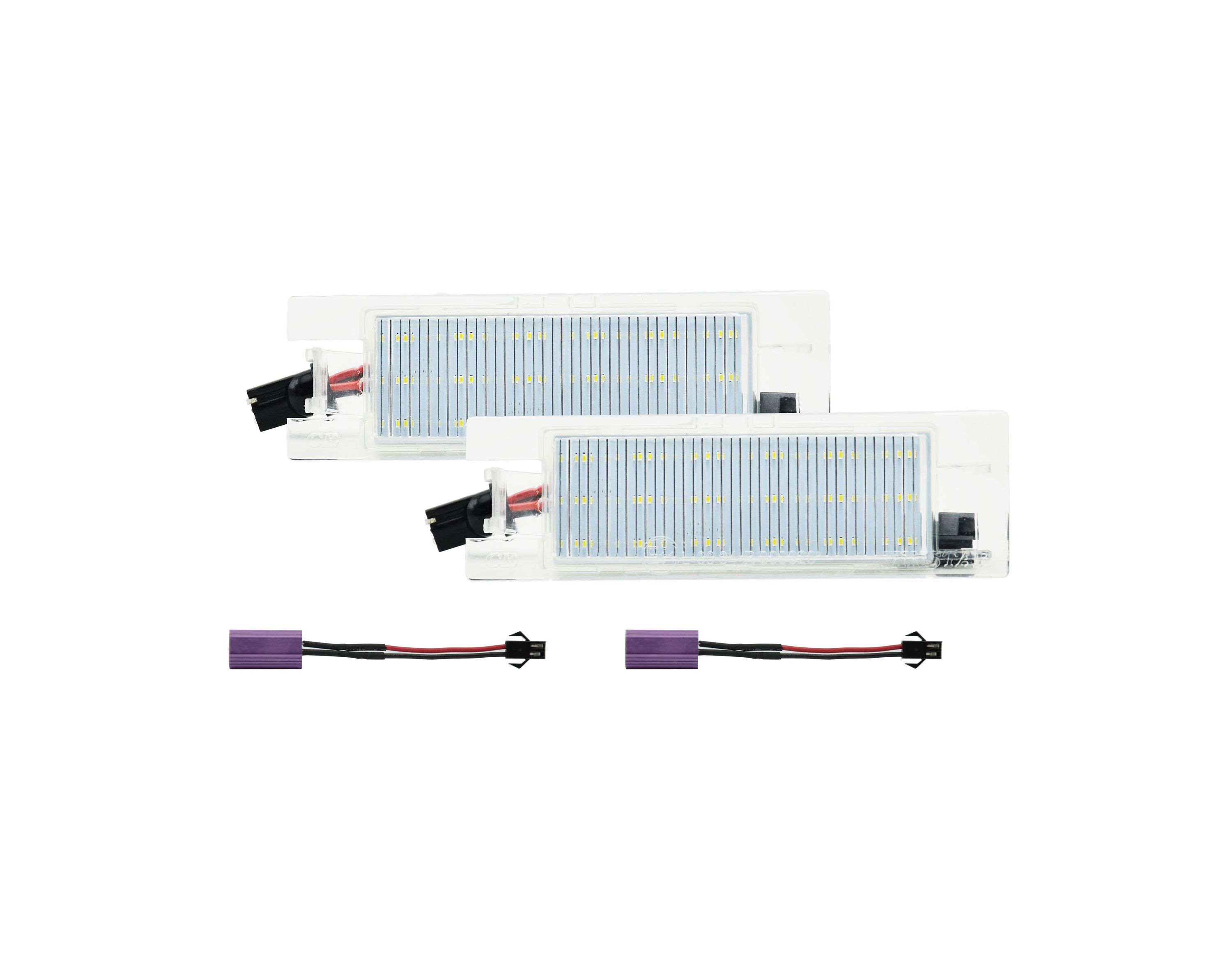 2x LED PREMIUM Kennzeichenbeleuchtung SMD für Alfa 147 156 159 166 Brera Giulietta Mito GT Spider Fiat Punto Marea Seicento