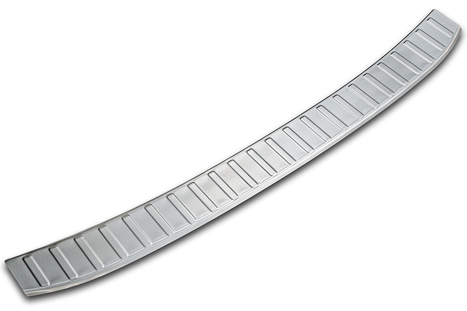 MATT Edelstahl Ladekantenschutz Stoßstange Schutz Abdeckung für Ford S-Max ab 2015-