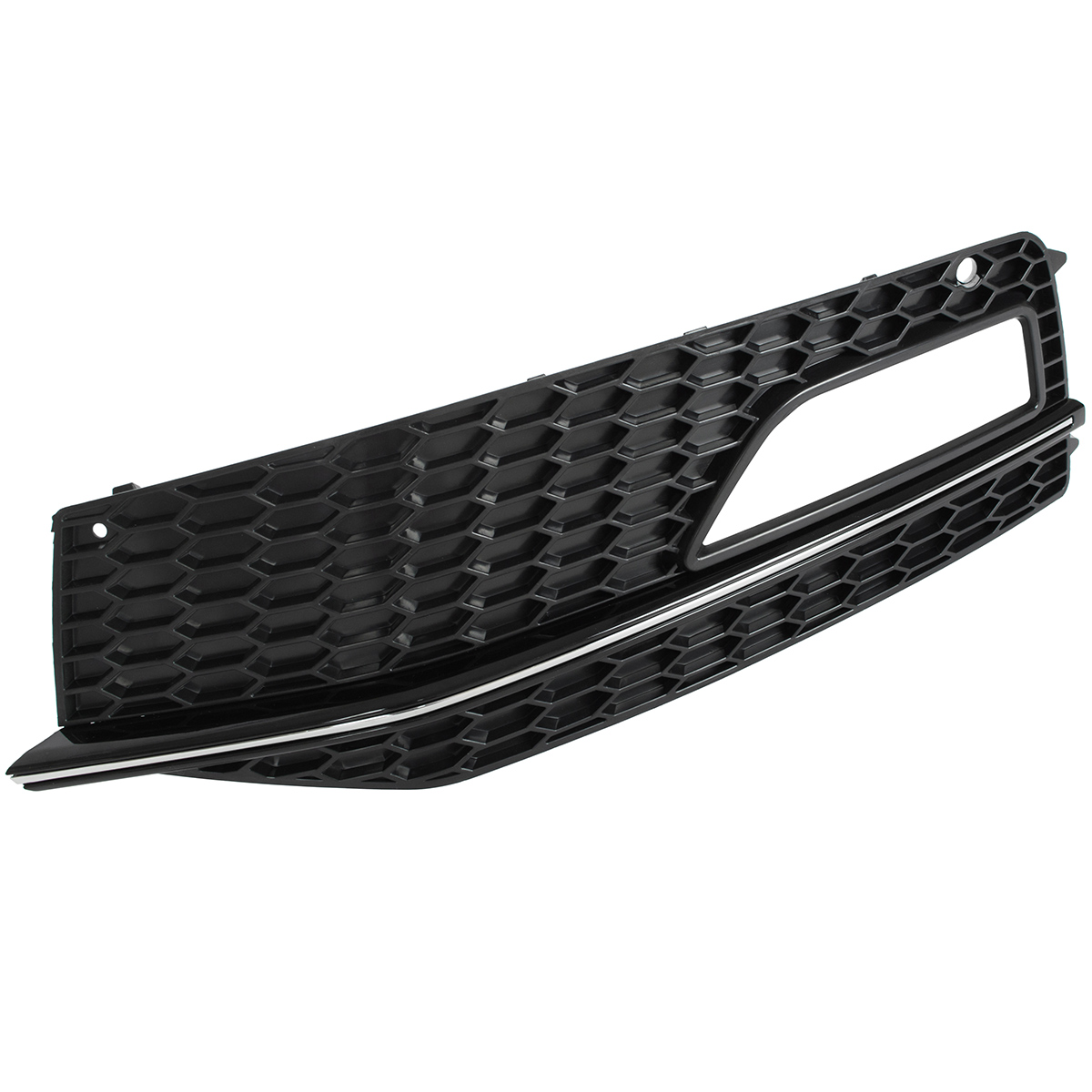 Stoßstangen Gitter Abdeckung Waben Muster Blende LINKS 8K0807681N für Audi A4 B8 8K Facelift ab 2011-2015 (nur für S-Line Exterieur Stoßstange)