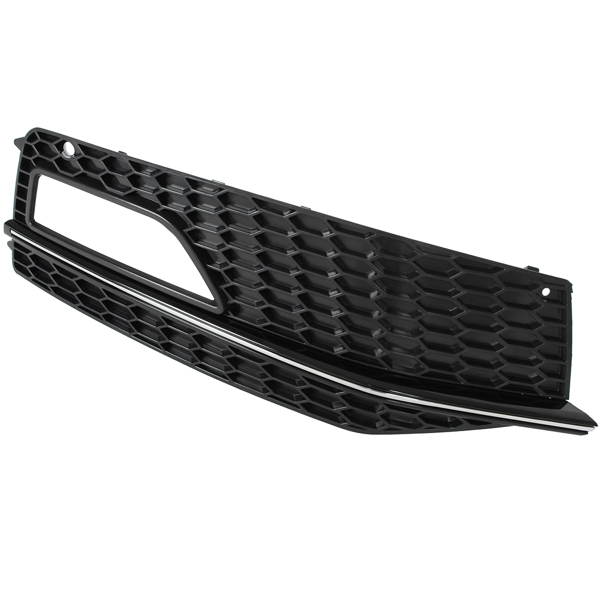 Stoßstangen Gitter Abdeckung Waben Muster Blende RECHTS 8K0807682P für Audi A4 B8 8K Facelift ab 2011-2015 (nur für S-Line Exterieur Stoßstange)