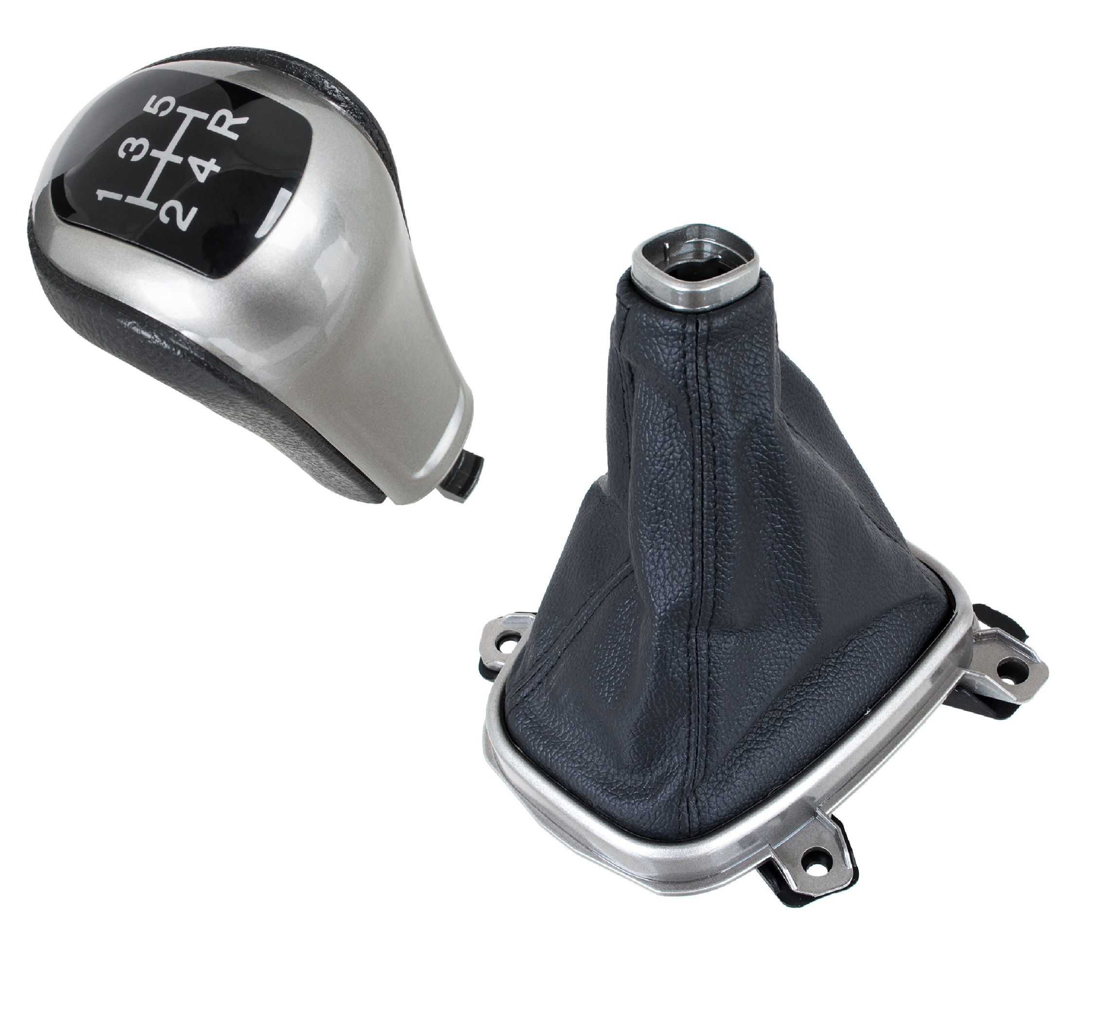 Schaltknauf Schaltmanschette Manschette + Rahmen für Schaltknauf für Honda Accord VIII 08-15