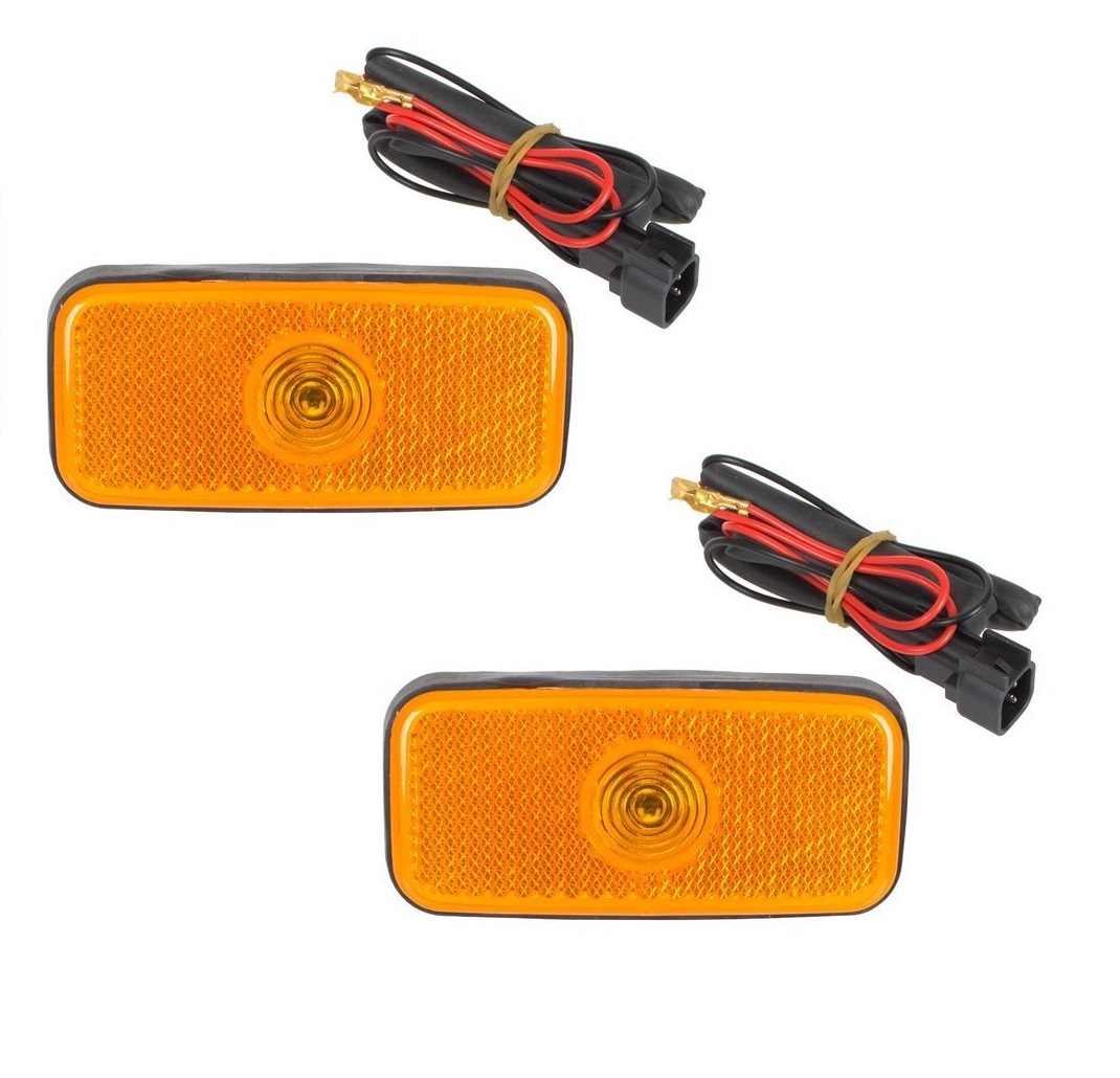 2x Seitenmarkierungsleuchte Leuchte Seitenbegrenzungsleuchte 1671689 1136137 für Ford Transit MK6 ab 2000-