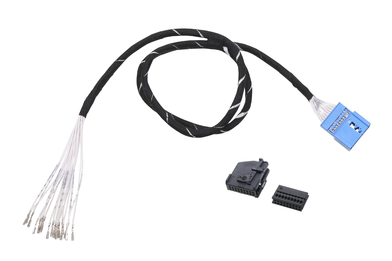 Original Kufatec Kabelsatz Kabelbaum Adapter Kabel beheizbare Frontscheibe für Audi A6 C8 A7 4K A8 4N Q7 Q8 4M