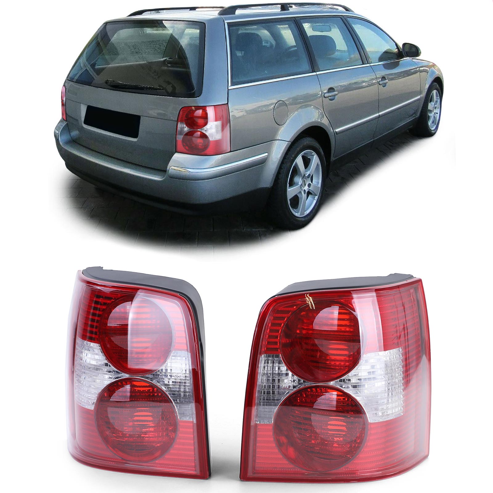 Rückleuchten Heckleuchten in Rot für VW Passat Variant 3BG B5 ab 2000-2005