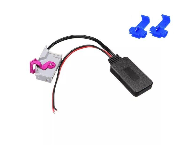 Bluetooth Aux In Audio Adapter A2DP Kabel Interface passend für Radio Audi RNS-E