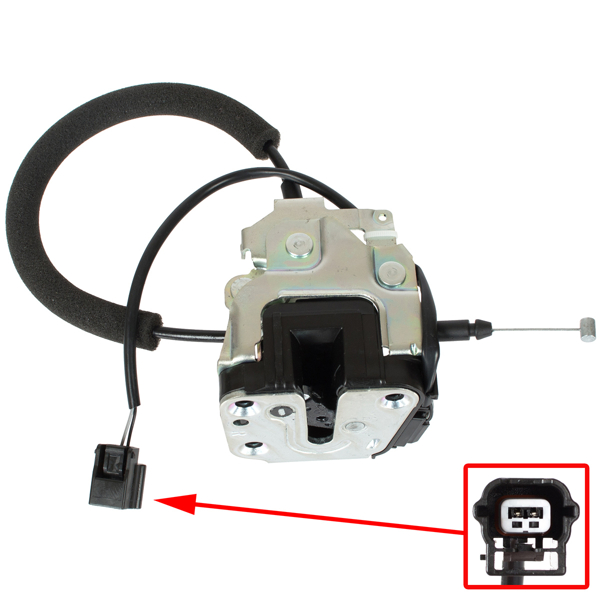 Stellmotor Türschloss Zentralverriegelung HINTEN UNTEN RECHTS 8200661170 9080600Q0D für Renault Master III 2010- Opel Movano B 2010- Nissan NV400 2011-