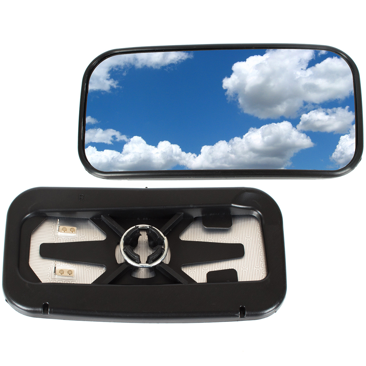 Spiegel Spiegelglas Außenspiegel Glas RECHTS Asphärisch beheizbar A9108113600 für Mercedes Sprinter B907 W907 ab 2018-