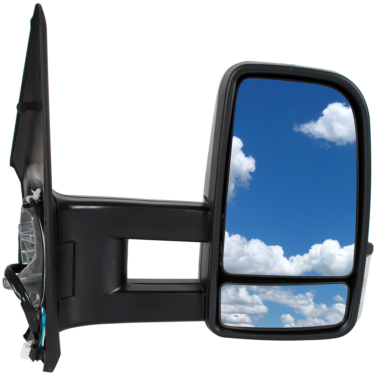 Aussenspiegel Spiegel elektrisch RECHTS LANGER ARM 19cm für Mercedes Sprinter B907 B910 ab 2018-