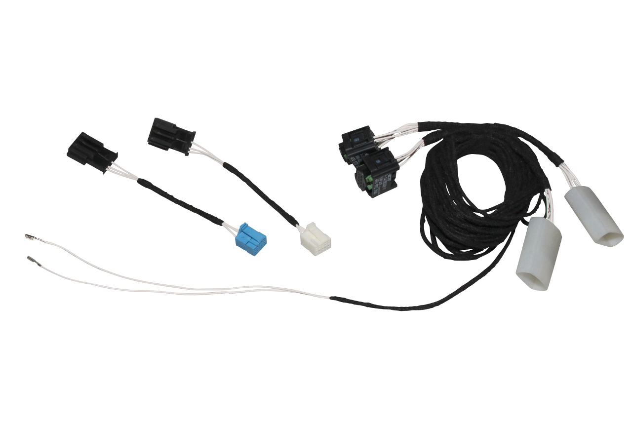 Original Kufatec Kabelbaum Kabel Adapter zur Umrüstung der LED Rückleuchten für Mercedes A-Klasse W177 mit Halogen Scheinwerfern