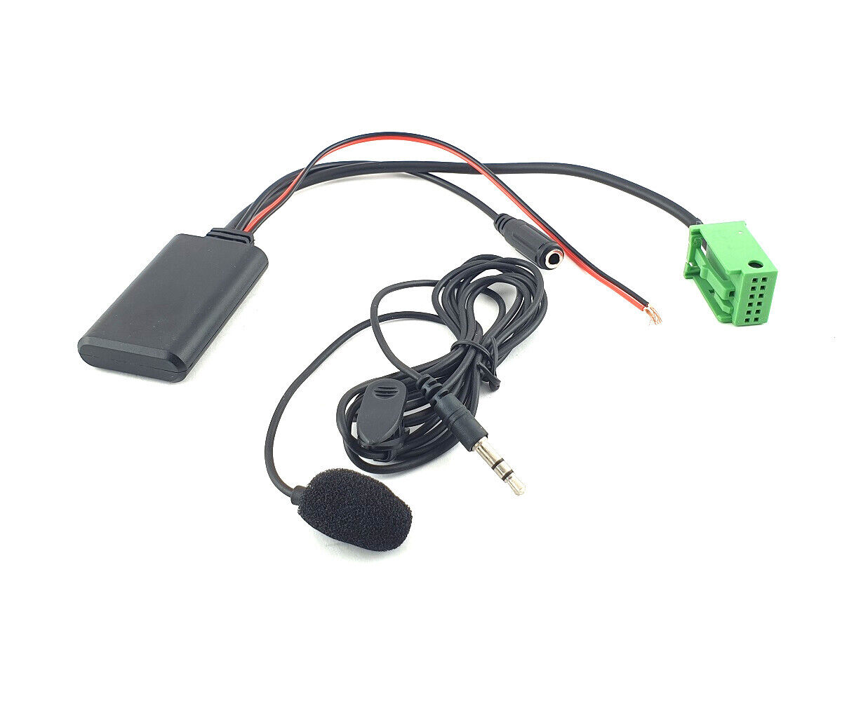 Bluetooth Aux In Audio Adapter A2DP Kabel Interface + Mikrofon FREISPRECHEINRICHTUNG für Mercedes Comand NTG 2.5 R171 C209 W203 S203 R230 W169 W245 W906 Sprinter