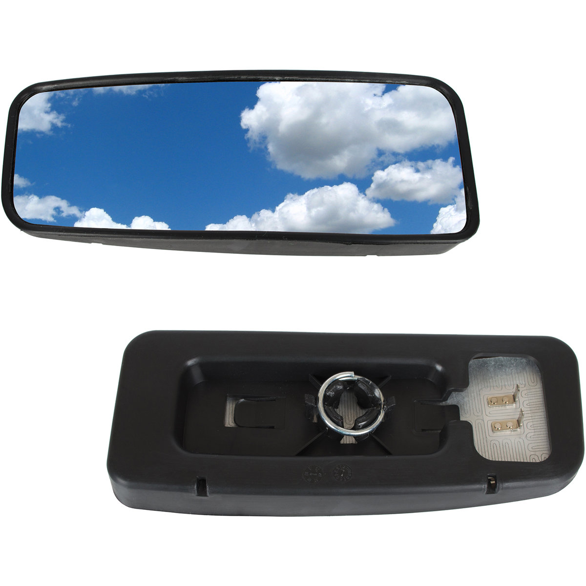 Spiegel Spiegelglas Außenspiegel Glas LINKS Asphärisch beheizbar für Mercedes Sprinter W906 906 ab 2006- / VW Crafter 2006-