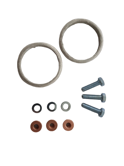 Dichtring SET für Flexrohr Flexstück Reparaturrohr Katalysator N43 vorne für BMW 1er E81 E87 E88 E90 E91 E92 E93
