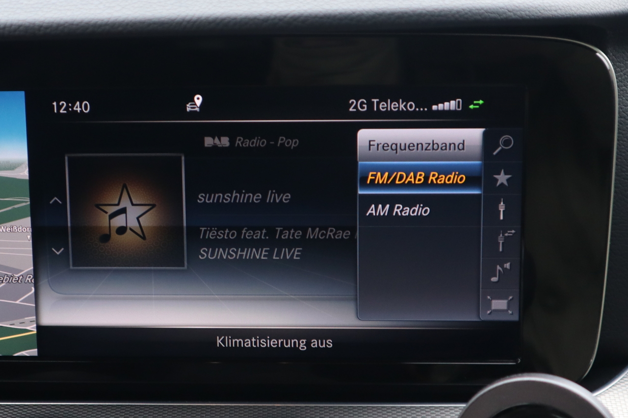 Original Kufatec Komplettset zur Nachrüstung des Radio DAB+ Code 537 für Mercedes E-Klasse A238 / C238