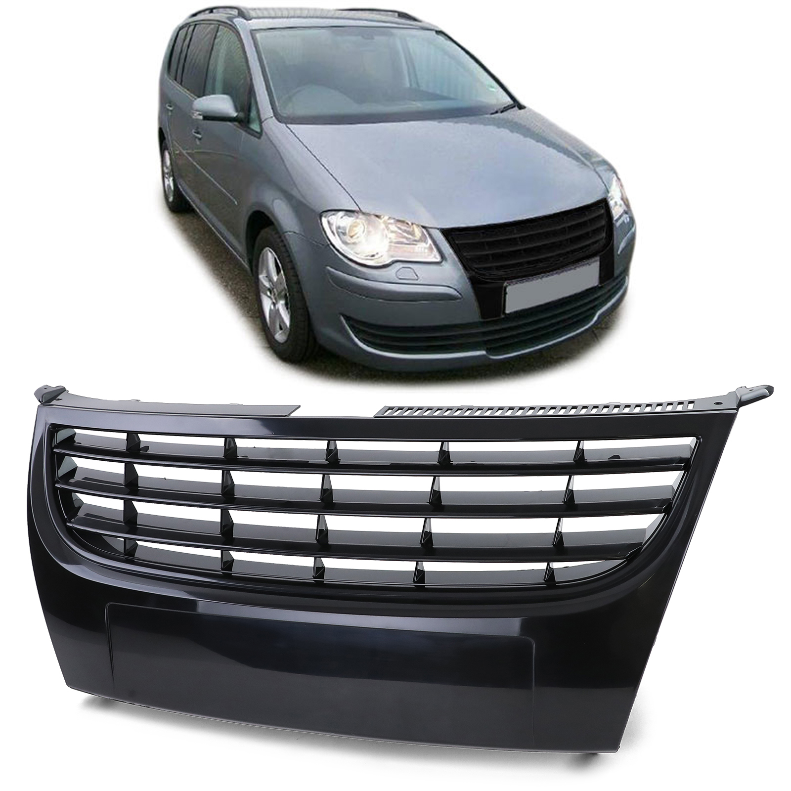 Kühlergrill Sportgrill Grill für VW Touran 1T ab 2006-2010