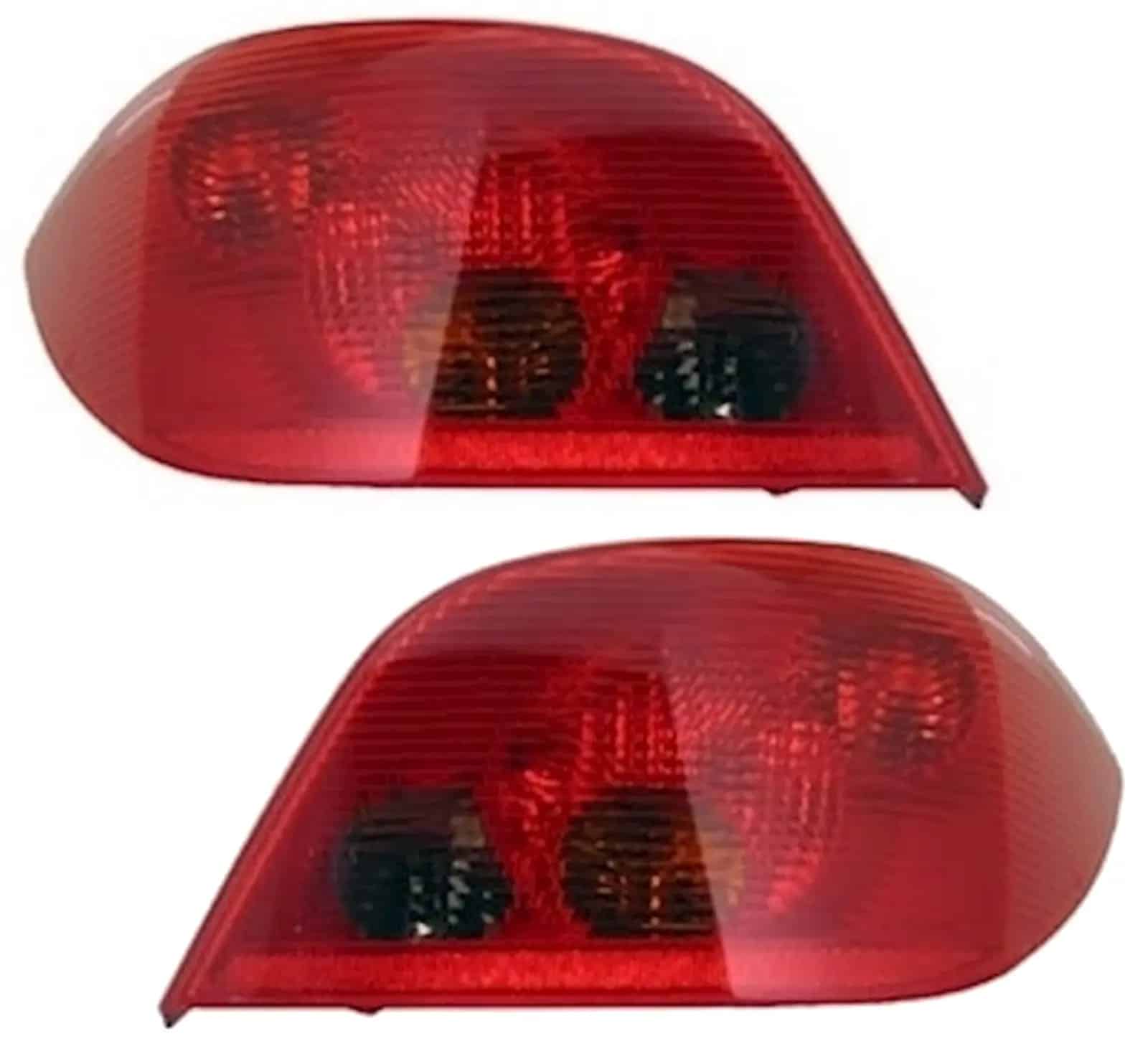 Rückleuchten Heckleuchten Rot LINKS + RECHTS für Peugeot 307 2000-2005