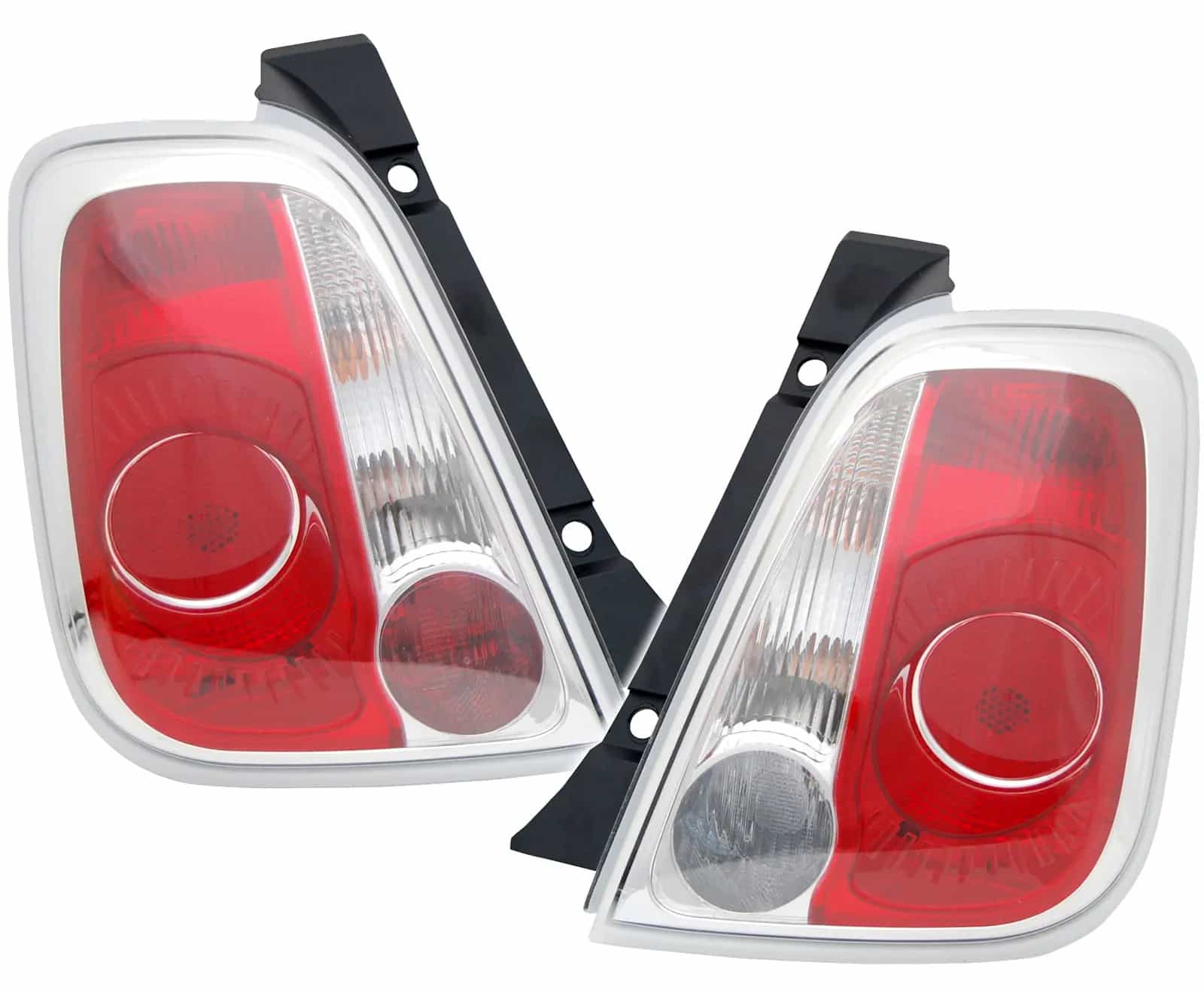 Rückleuchten Heckleuchten Rot LINKS + RECHTS für Fiat 500 ab 2007-07/2015