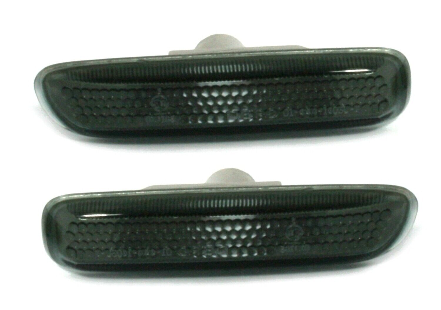 2x Seitenblinker Blinker Set Schwarz für BMW 3er E46 Limo Touring Coupe Cabrio Compact