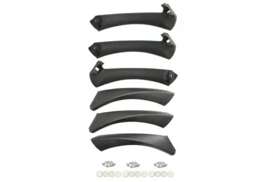Türgriff Innen Komplett-Set in Schwarz für BMW 3er E90 E91 ab 2004-2013