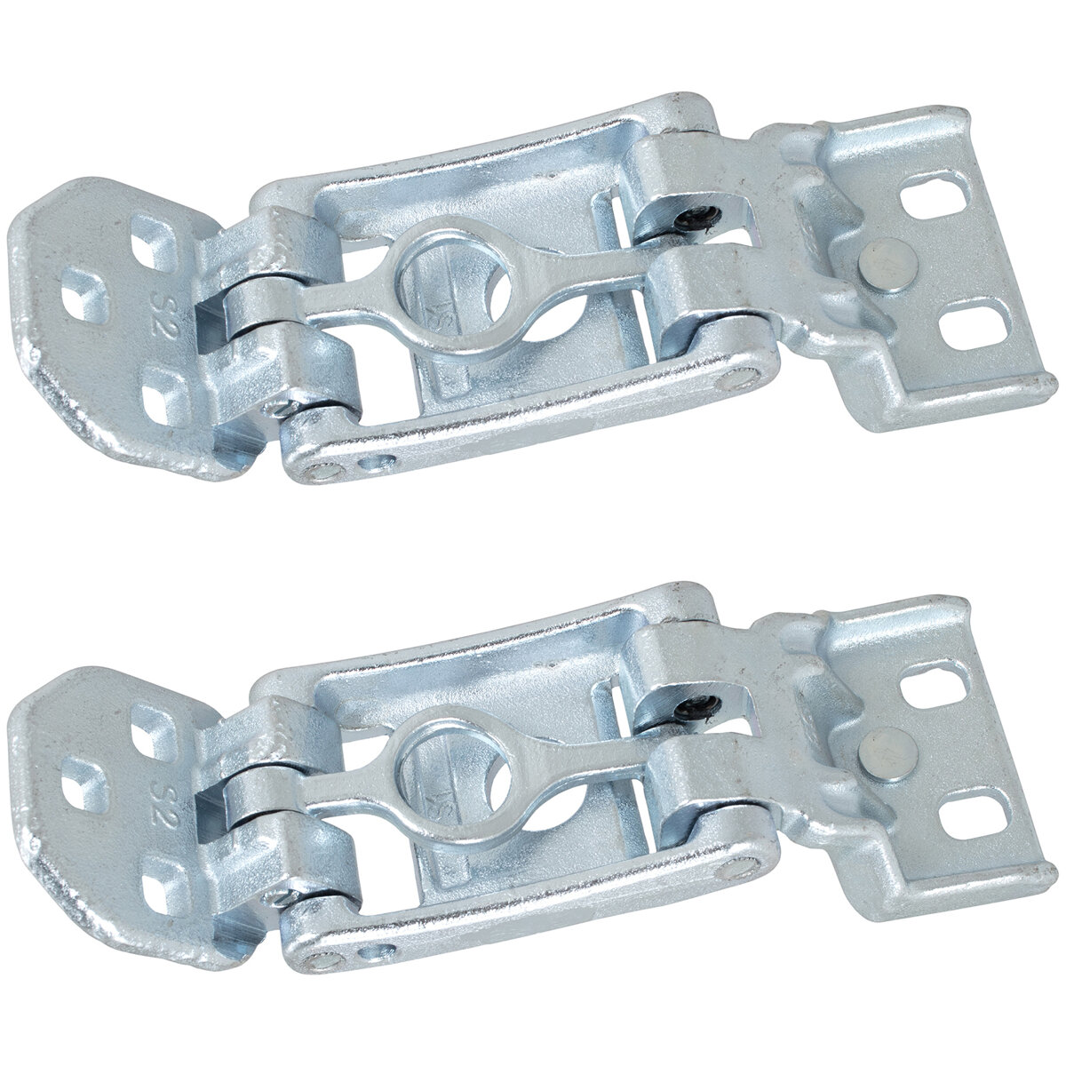 2x Scharnier Türscharnier Hecktüre Hinten Türe Oben Unten Links Rechts 844000014R für Renault Master III 2010- / Opel Movano B 2010- / Nissan NV400 2011-