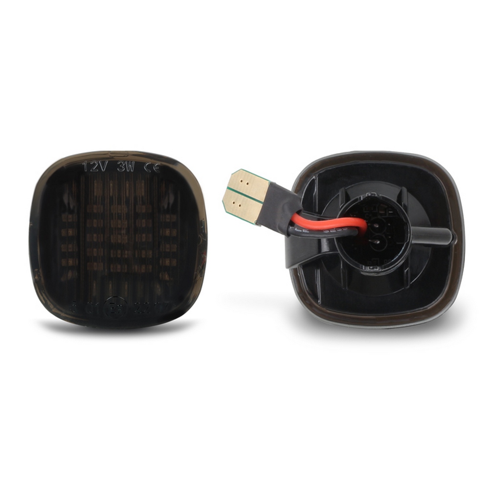 2x LED Seitenblinker Blinker Schwarz Smoke SET für Audi A3 8L 96-00 / A4 B5 95-99