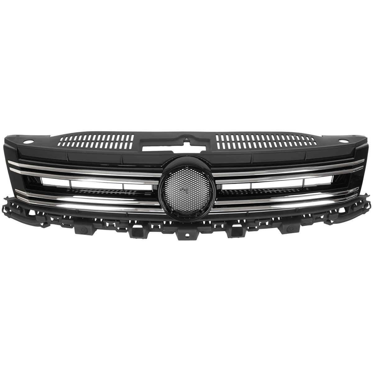 Kühlergrill Grill mit Chrom Streben für VW Tiguan I 5N Facelift 2011-2018
