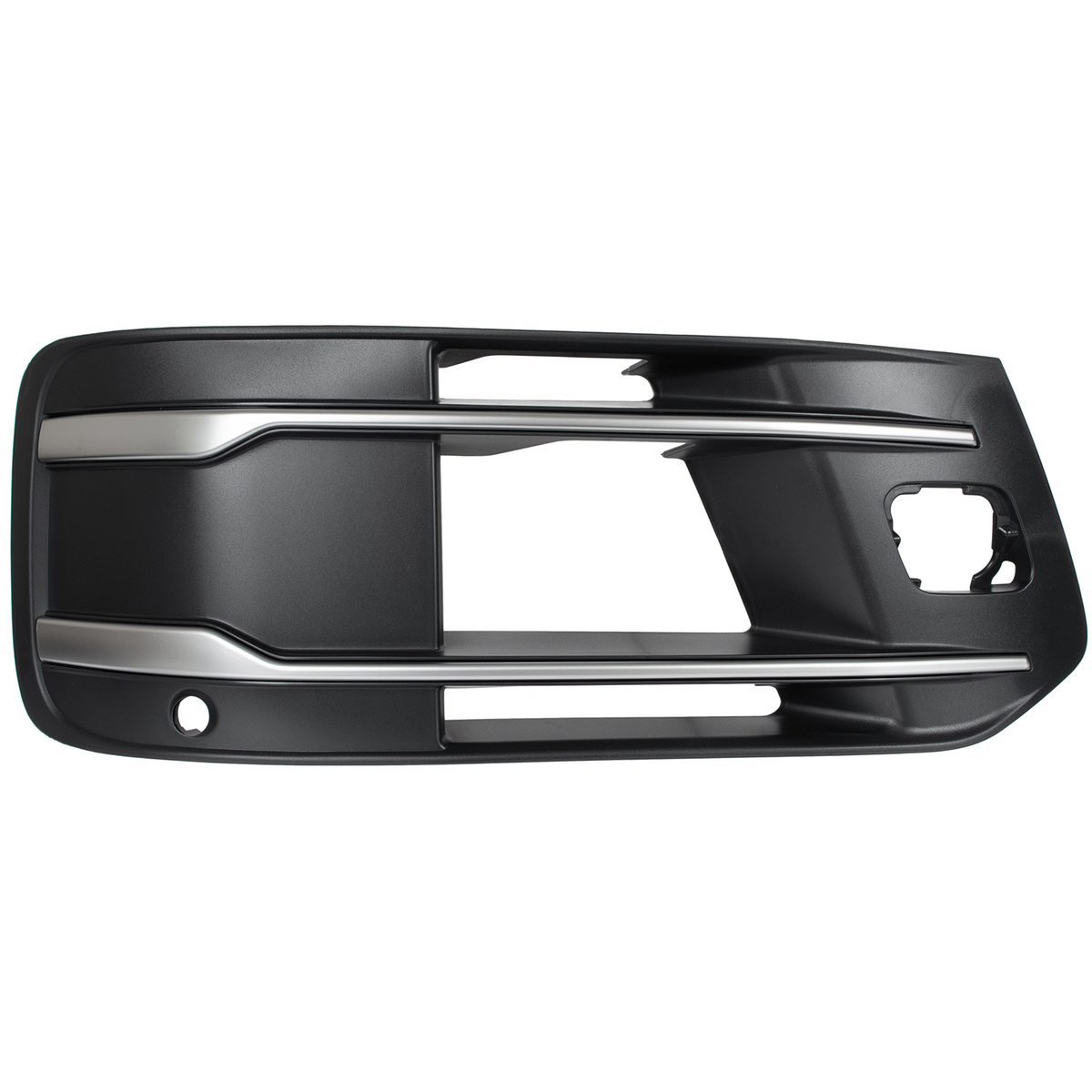 Stoßstangen Gitter RECHTS Streben Chrom Matt 4M0807682 für Audi Q7 4M 2015-2019