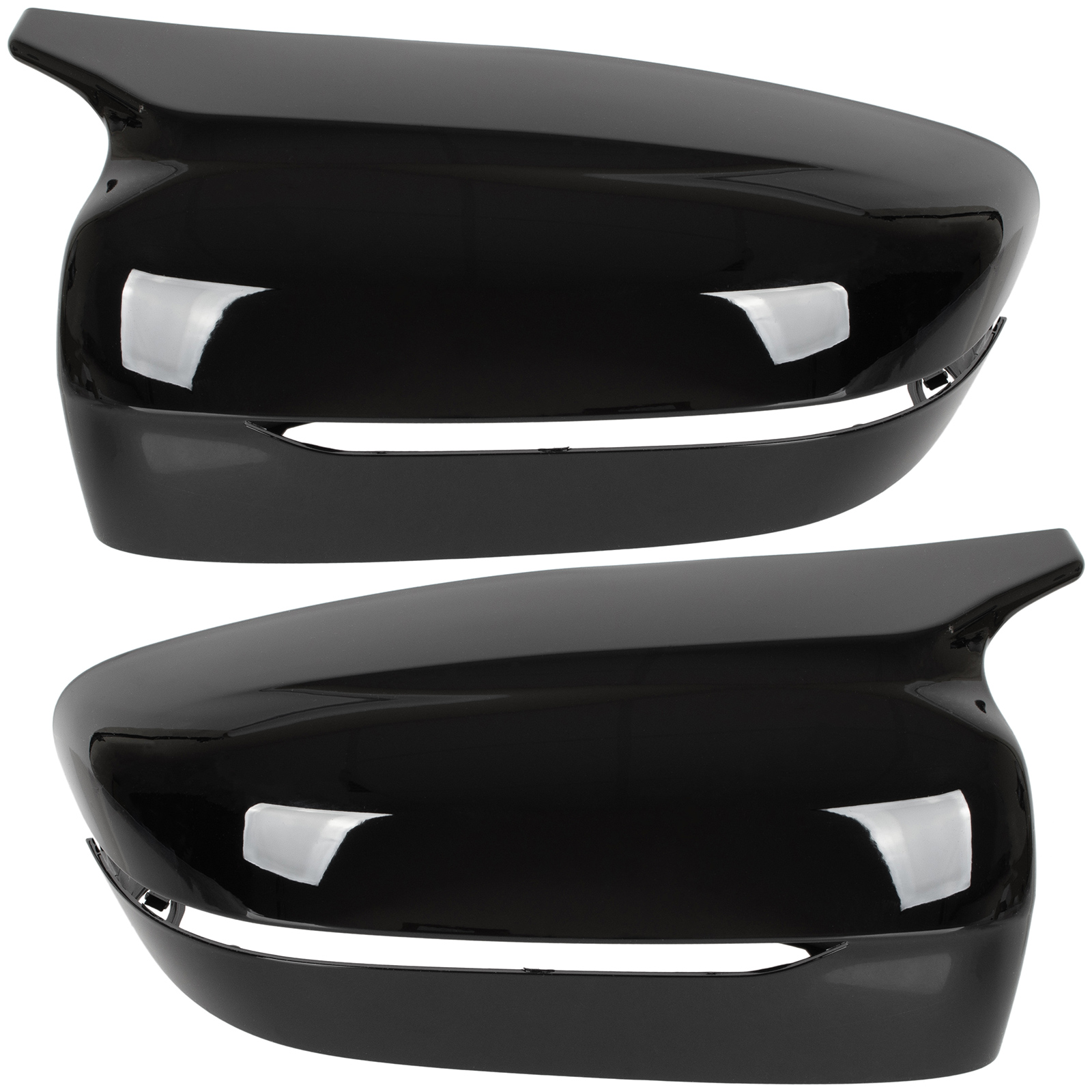 Spiegel Gehäuse SCHWARZ GLANZ LINKS + RECHTS komplette Gehäuse für BMW 5 G30 G31 F90 2016-