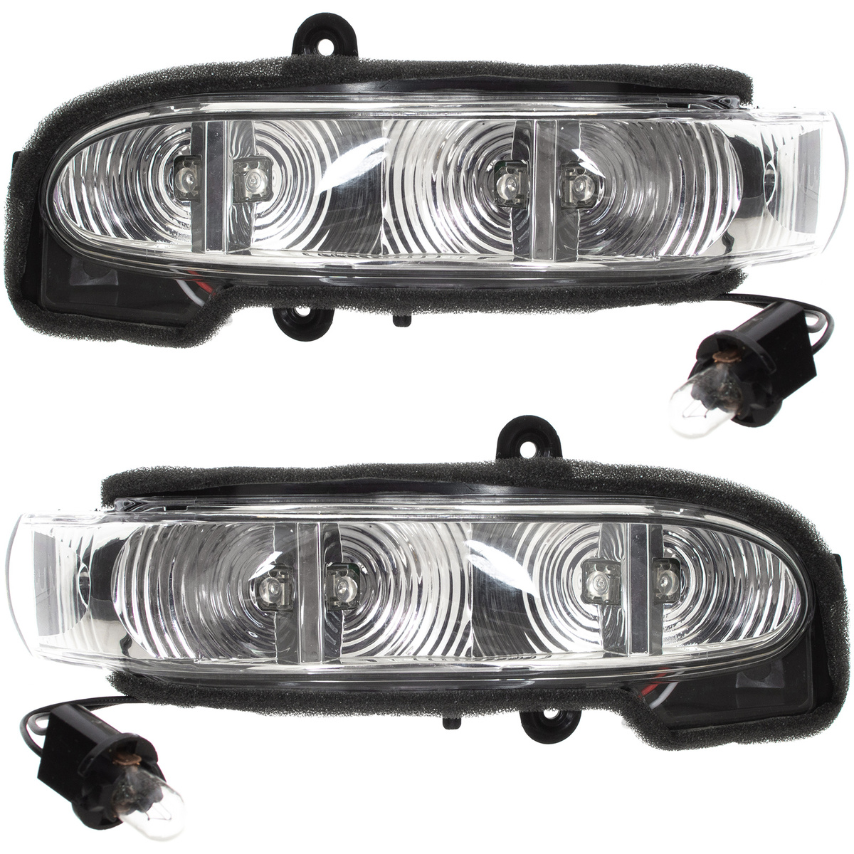 LED Spiegelblinker Spiegel Außenspiegel Blinker LINKS RECHTS A2038201321 + A2038201421 für Mercedes W211 S211 03-06 / W463 1989-