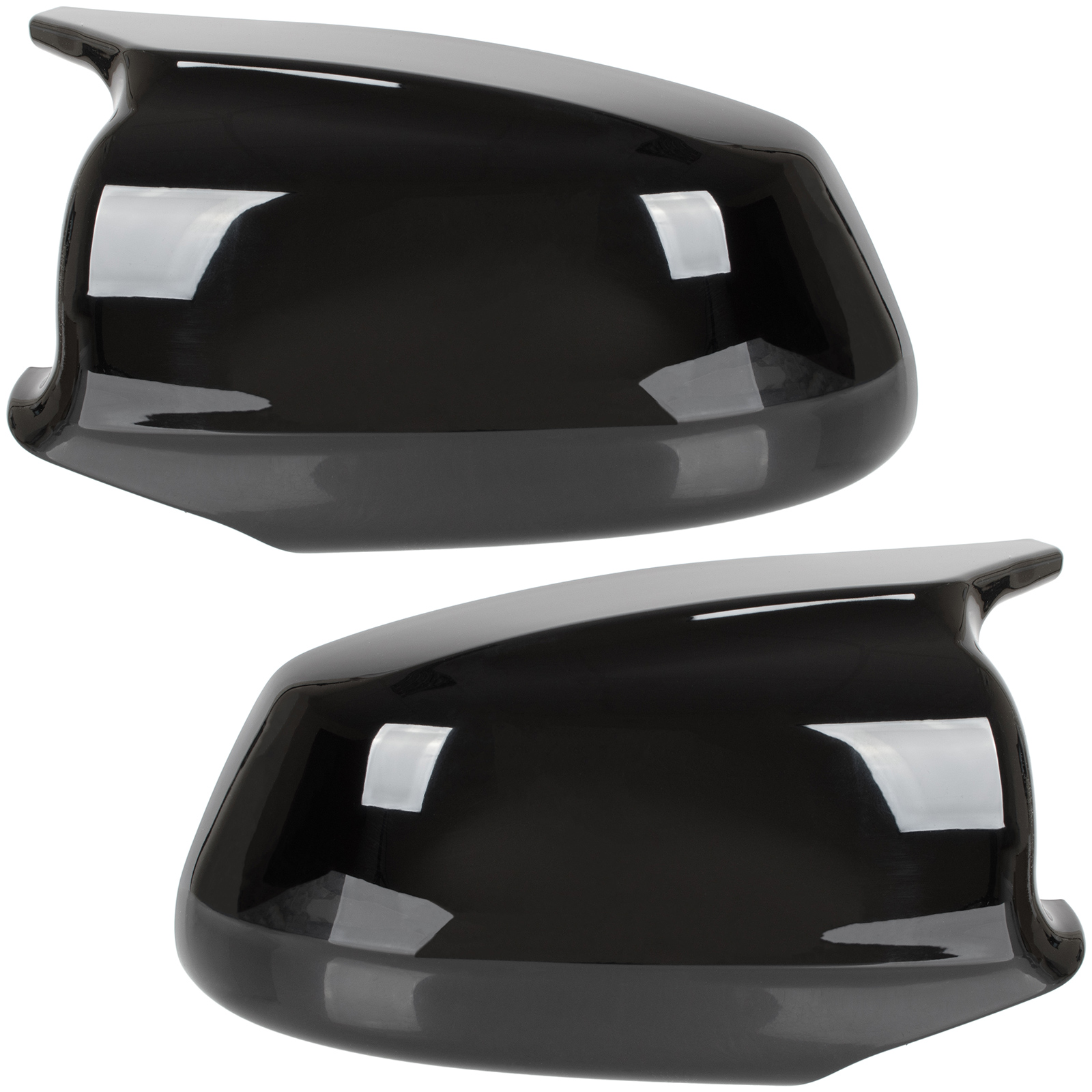Spiegel Gehäuse SCHWARZ GLANZ LINKS + RECHTS komplette Gehäuse für BMW 5 F07 F10 F11 2009-2013