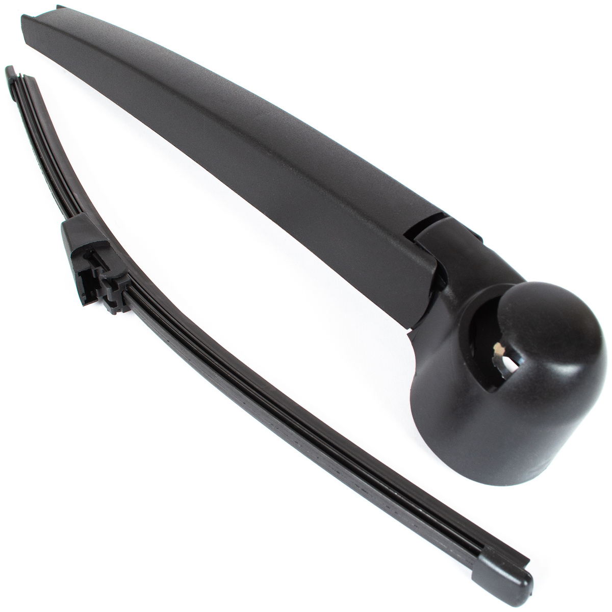 Scheibenwischer Heckwischer Wirscherarm Abdekkappe SET für Skoda Fabia II 2006-2014 Hatchback