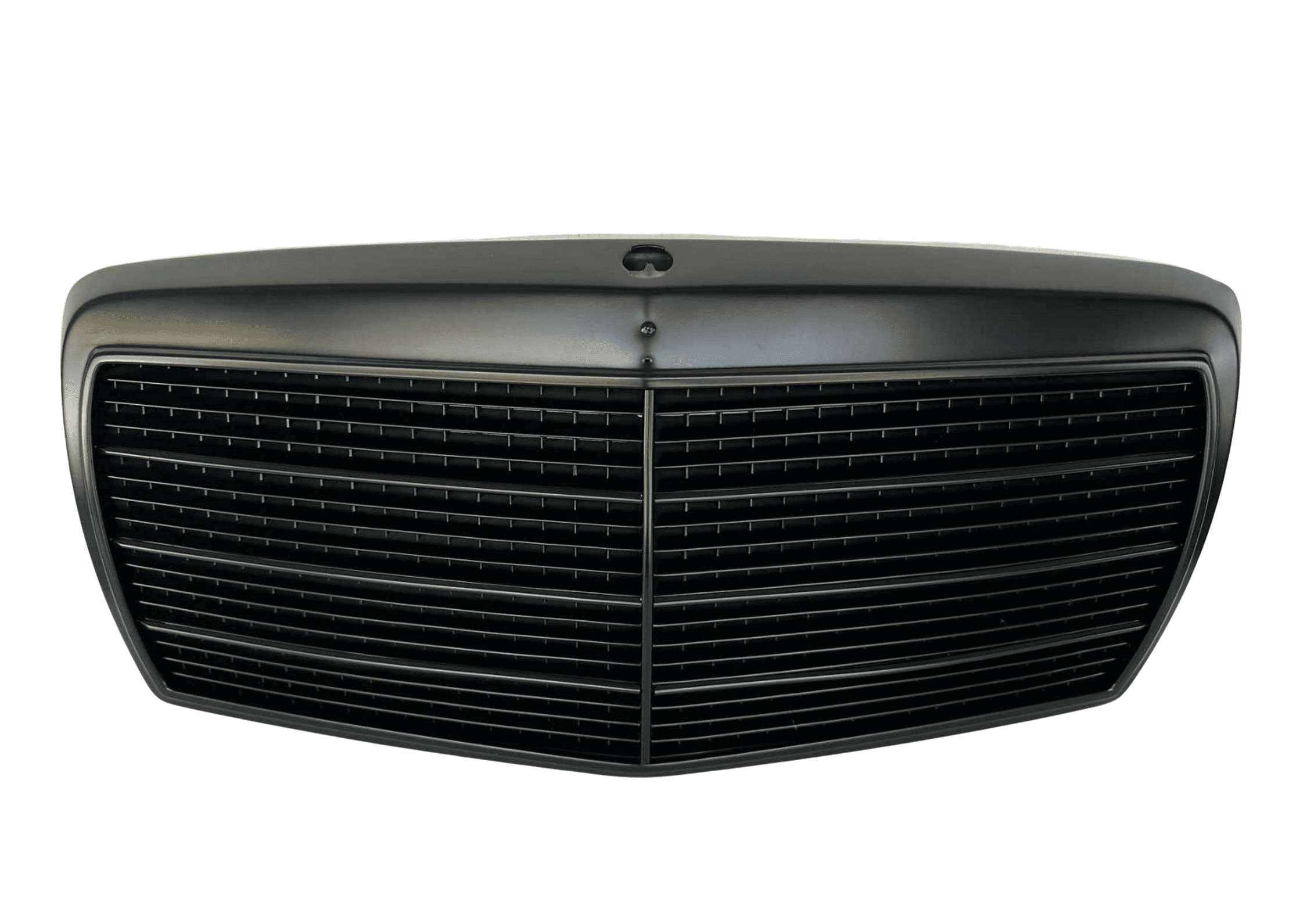 Kühlergrill Grill Gitter Schwarz mit Rahmen für Mercedes S-Klasse W126 ab 1981-1991