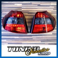 Rückleuchten SET in SCHWARZ BLACK-LINE passt für BMW 1er E81 E87