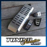 Original Edelstahl Pedale + Fußstütze SET SCHAL. für Audi A4 S4 B8 8K / A5 S5 8T